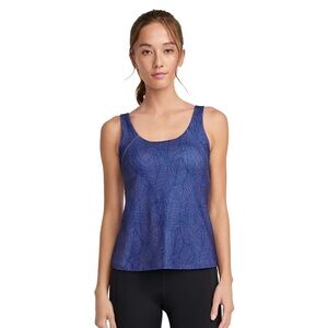 Jockey Women's EverActive Tank With Built-In Bra, Blue, Sz XS, NWT